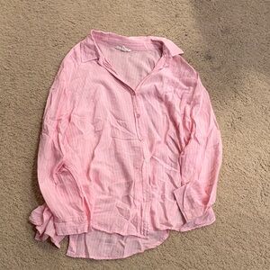 Elegant Pink Women's Blouse